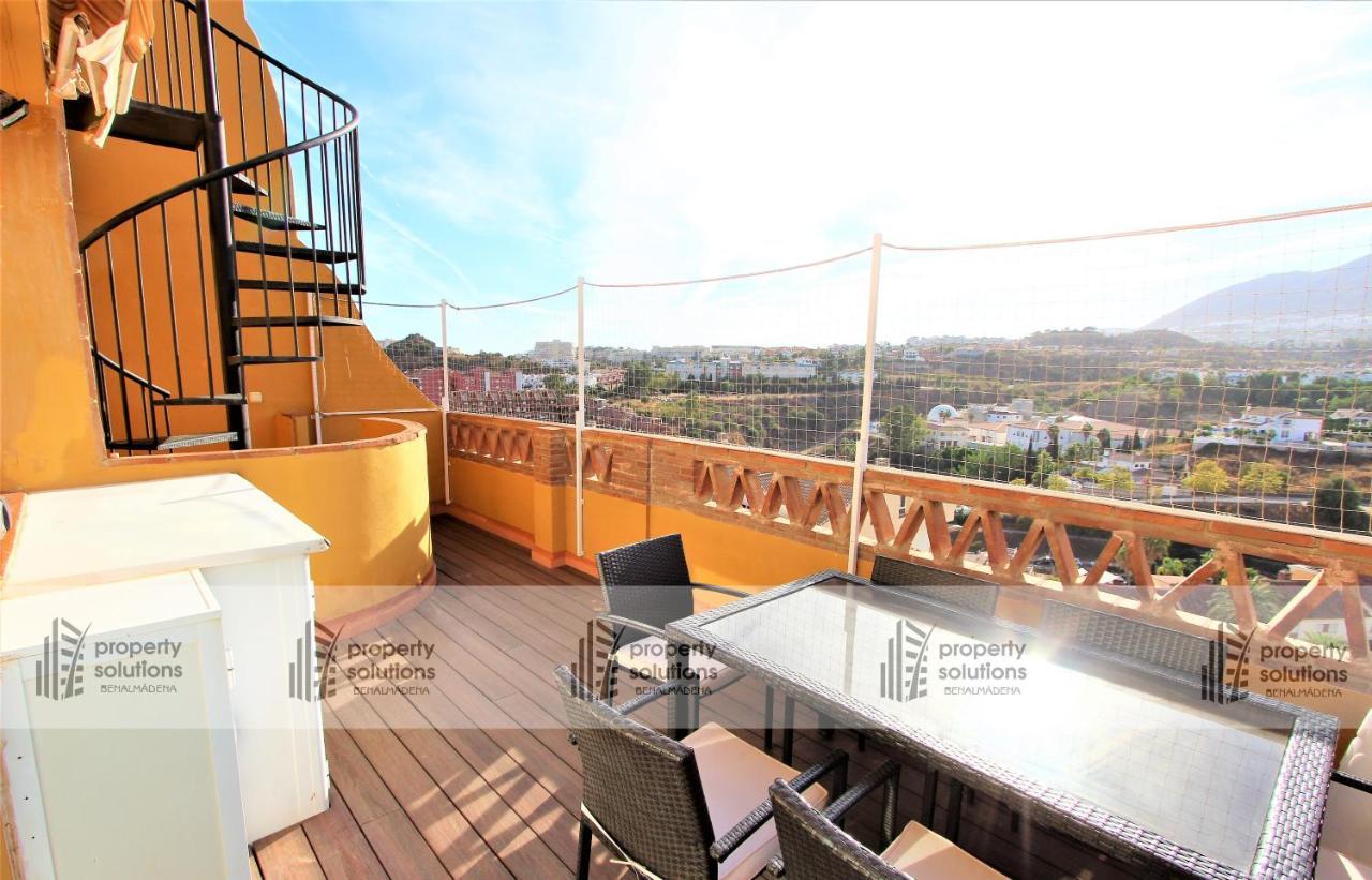 Atico Deluxe - Gran Terraza Con Vistas Panoramicas - Piscina - Parking Gratis Apartment Benalmadena Exterior photo