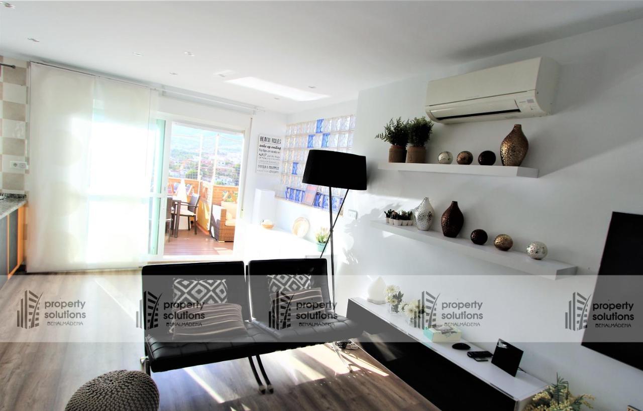 Atico Deluxe - Gran Terraza Con Vistas Panoramicas - Piscina - Parking Gratis Apartment Benalmadena Exterior photo